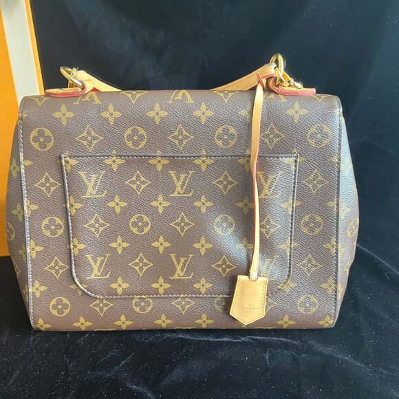 100% Authentic Louis Vuitton Cluny Brown Monogram Canvas Satchel - Picture 2 of 9